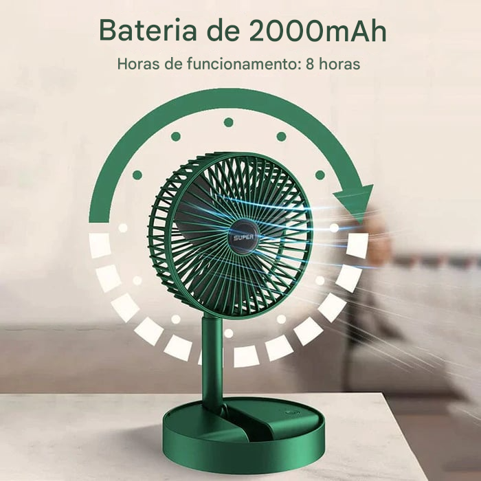 💖Ventilador Portátil e Dobrável💖