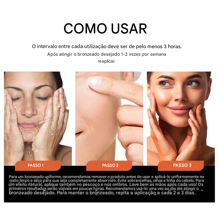 🏆🎁Gel de Bronzeamento Intensivo de Luxo