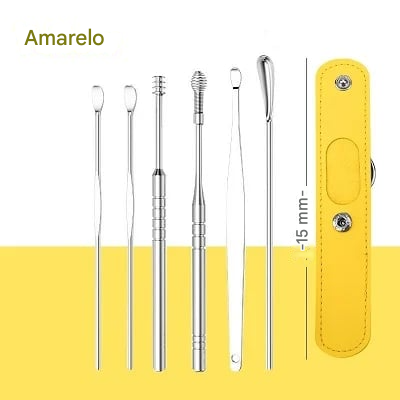 Kit de Ferramentas para Limpeza de Cera de Ouvido