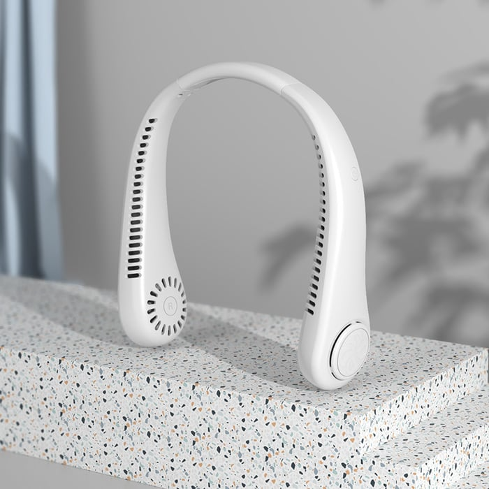 🏆 Super Promoção - Novo Ventilador Portátil de Pescoço