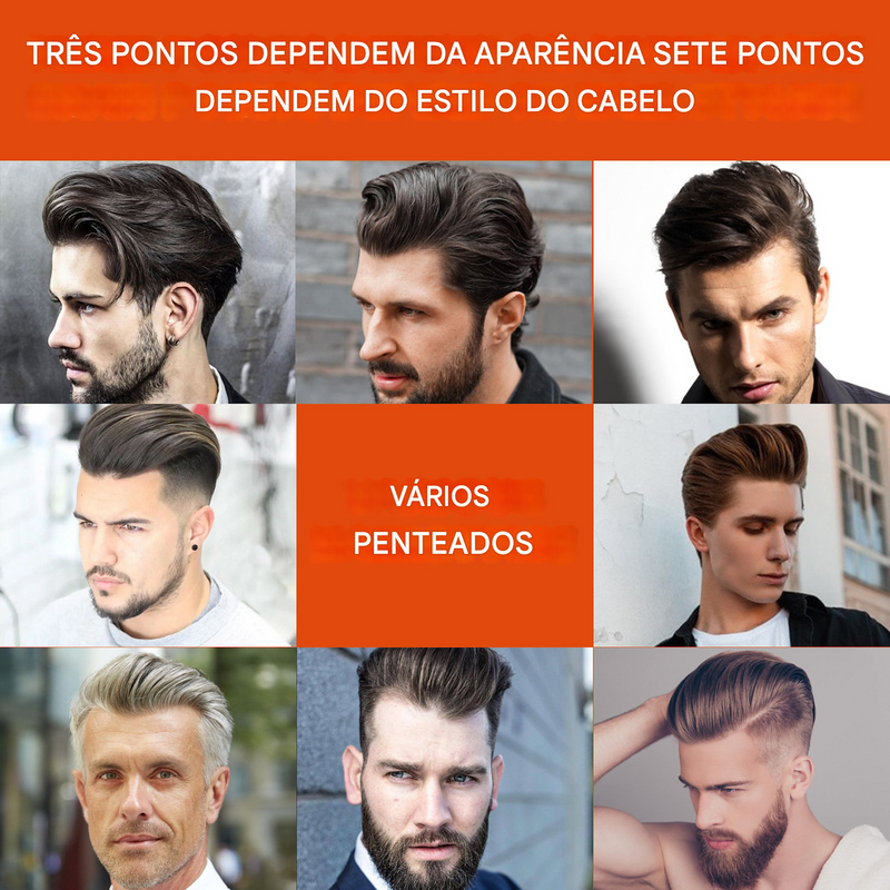 Pente com Gel para Estilo Fácil