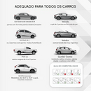 Capas para assentos de carro em seda gelada, respiráveis e antiderrapantes