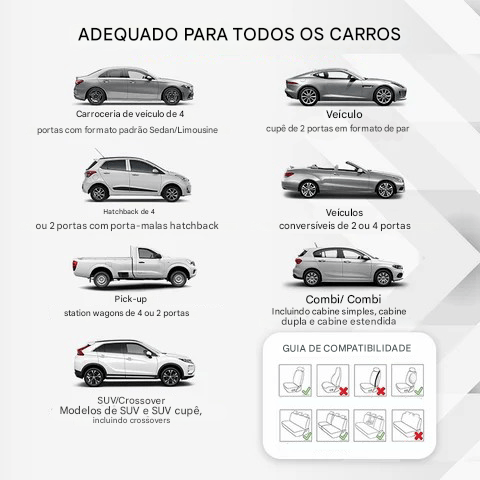 Capas para assentos de carro em seda gelada, respiráveis e antiderrapantes