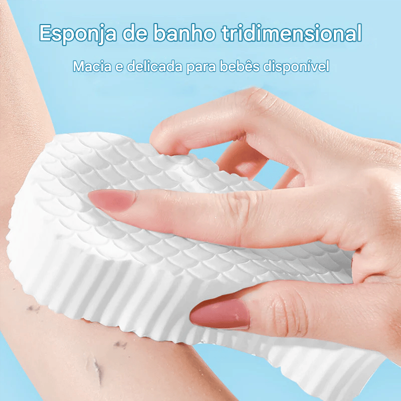 ✨Esponja de banho esfoliante mágica