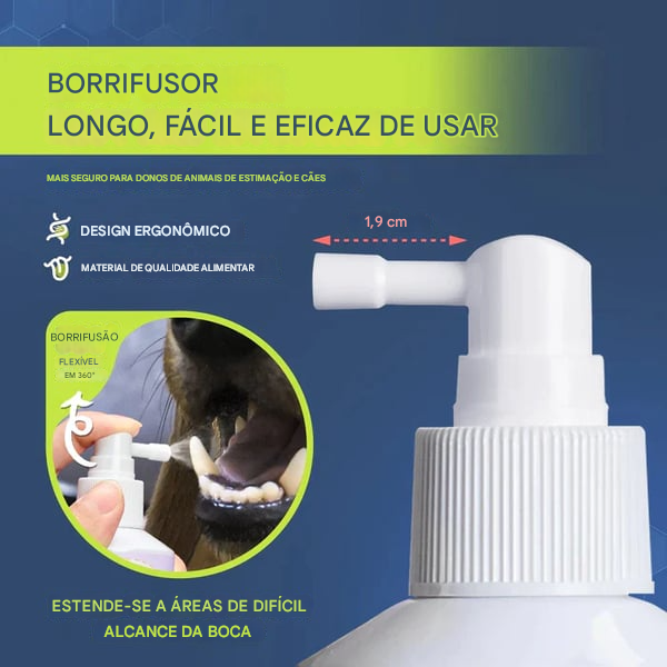🔥Spray de Limpeza Dental para Cães e Gatos
