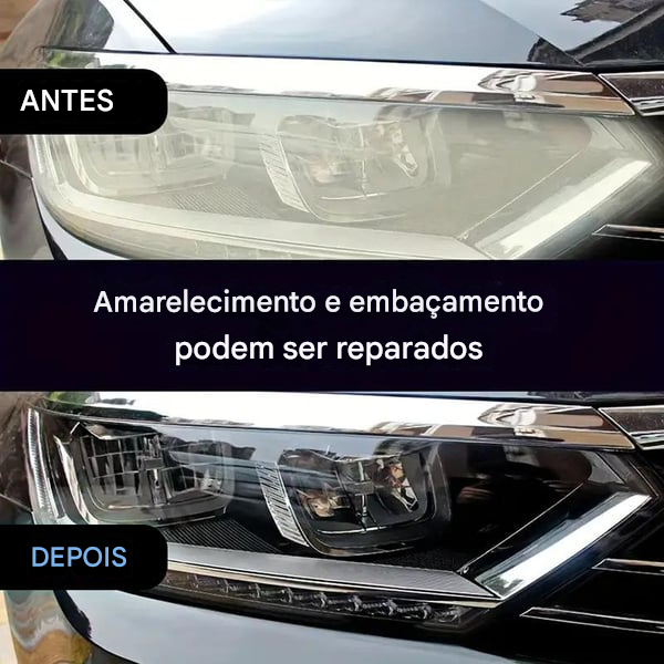 🚘 Kit de Fluido para Restauração de Faróis Automotivos