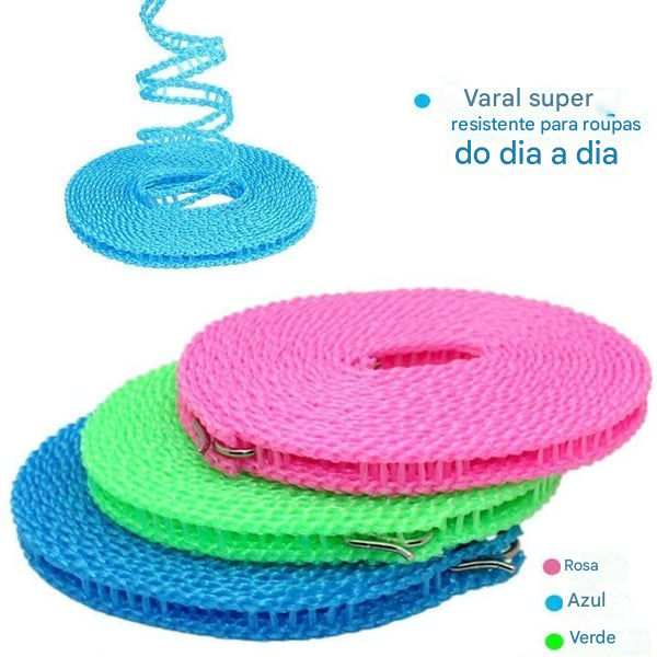 Varal fácil de pendurar