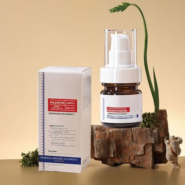 🔥Creme facial clareador de sardas com vitamina C, remove melasma, manchas escuras e clareia a melanina