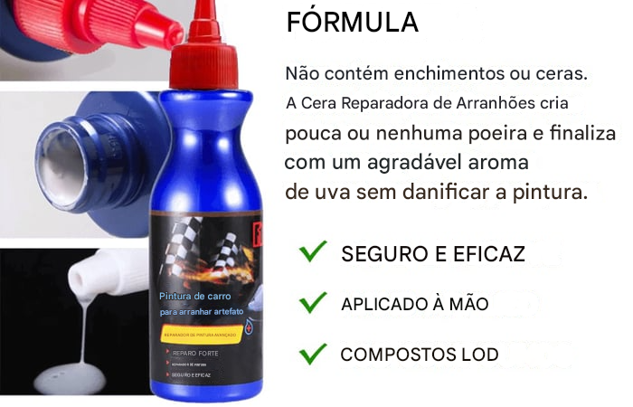 Você precisa ter um carro novo 🔥 Cera para reparo de arranhões de carro