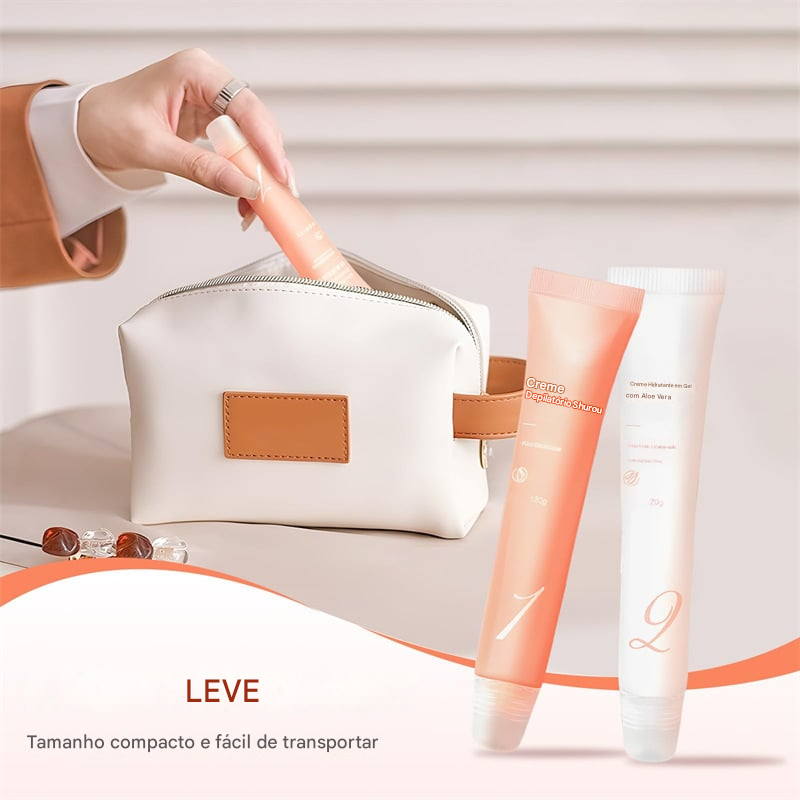 Kit de Creme Depilatório para Mulheres