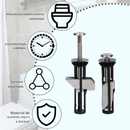 ✨ Kit de Parafusos Reforçados para Fixação de Assento de Vaso Sanitário 🚽