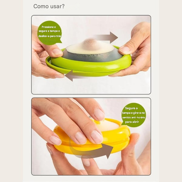 🔥Caixa de Armazenamento Anti-Oxidação para Frutas e Legumes