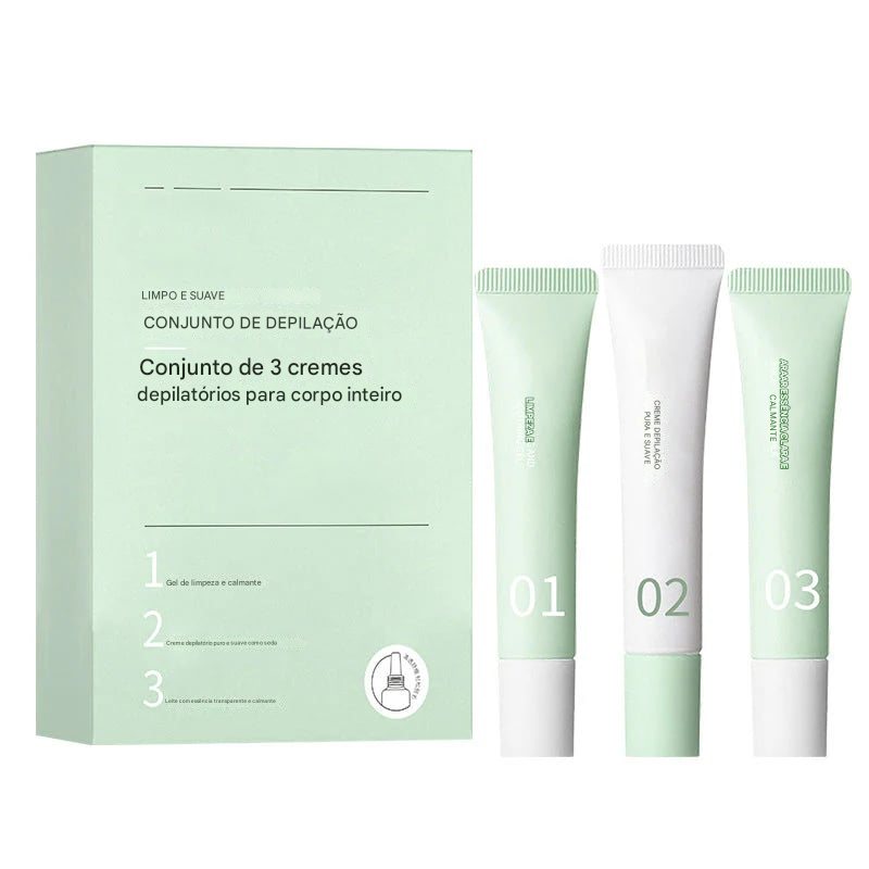 Kit de Creme Depilatório para Mulheres