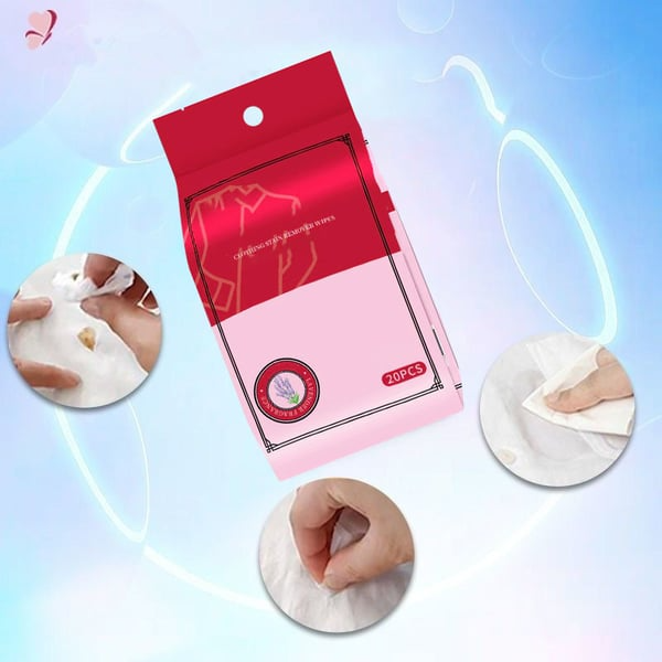 ⚡ Lenços umedecidos para remoção de manchas