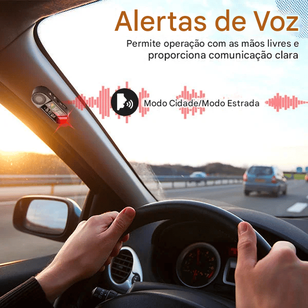 Detector de radar a laser de longo alcance definitivo