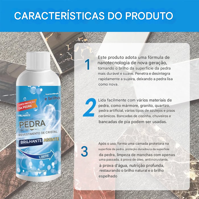 🔥🔥Limpador removedor de manchas de pedra (remoção eficaz de oxidação, ferrugem e manchas)♧