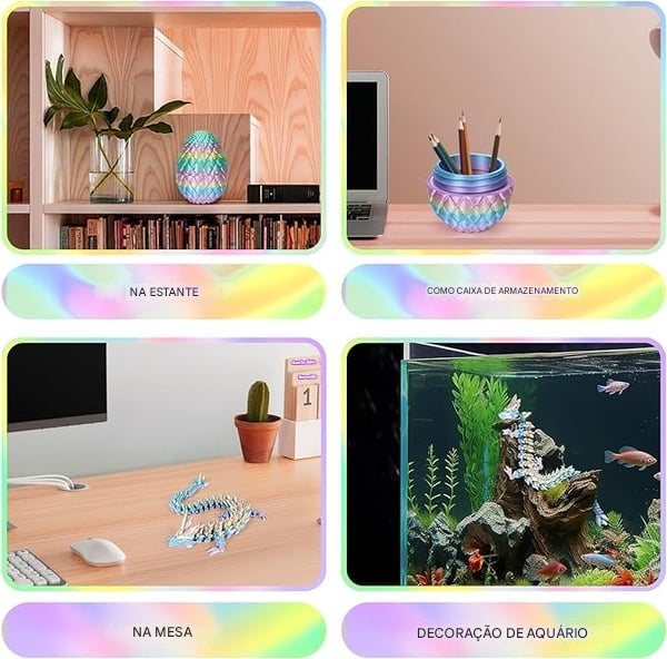 🎁Peças Míticas Dragão - Edição Limitada