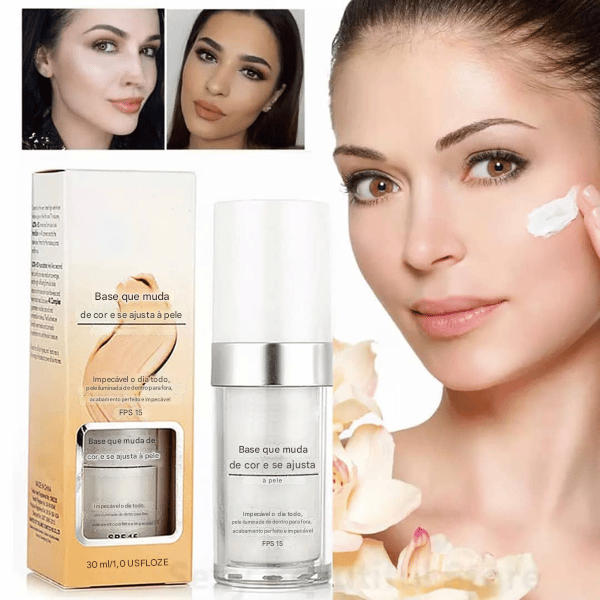 🎁🔥Base para pele madura que muda de cor