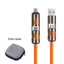 🔥Cabo USB 4 em 1 com Carregamento Rápido ⚡