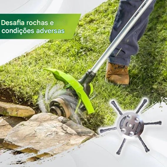 Cabeça de substituição para aparador de linha