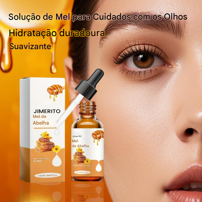 🐝 Sérum de limpeza para os olhos com mel puro 👀