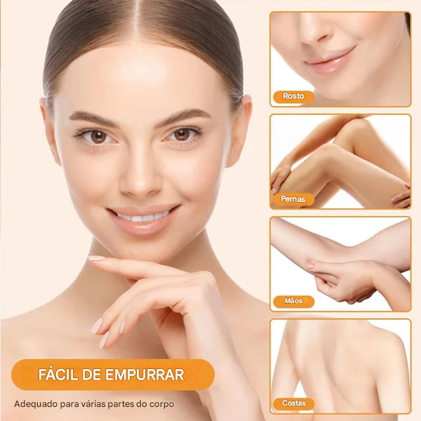 🌟 2025 Micro-Esfoliante - Gel Esfoliante Enzimático Laranja
