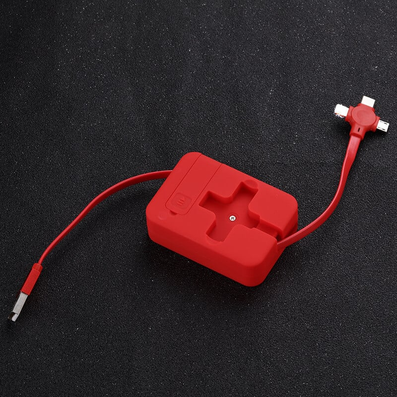 🔥Caixa de armazenamento de cabo de dados 3 em 1 para carregamento rápido⚡