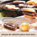 🔥Pinça para Virar Salsichas de Churrasco