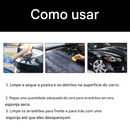 Cera para reparo de arranhões em carros