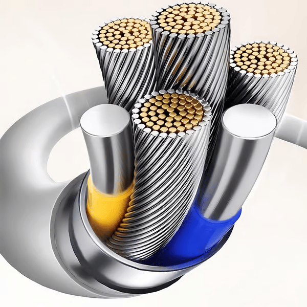 🔥Cabo USB 4 em 1 com Carregamento Rápido ⚡