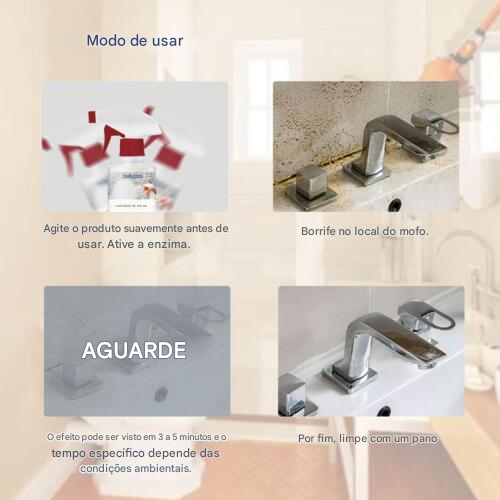 🔥🔥Espuma Limpadora de Mofo
