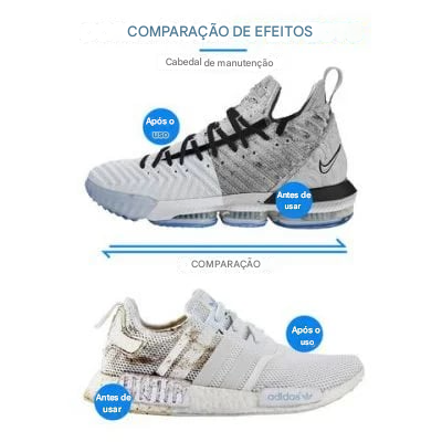(Compre 1 Leve 2) 🔥Lenços Rápidos para Tênis Branco