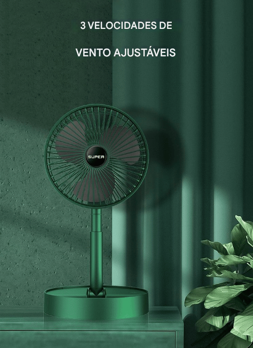 💖Ventilador Portátil e Dobrável💖