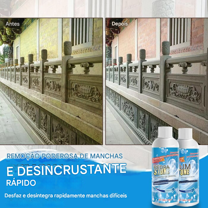 🔥🔥Limpador removedor de manchas de pedra (remoção eficaz de oxidação, ferrugem e manchas)♧