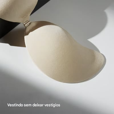 🌷Sutiã push up invisível Diva sem alças
