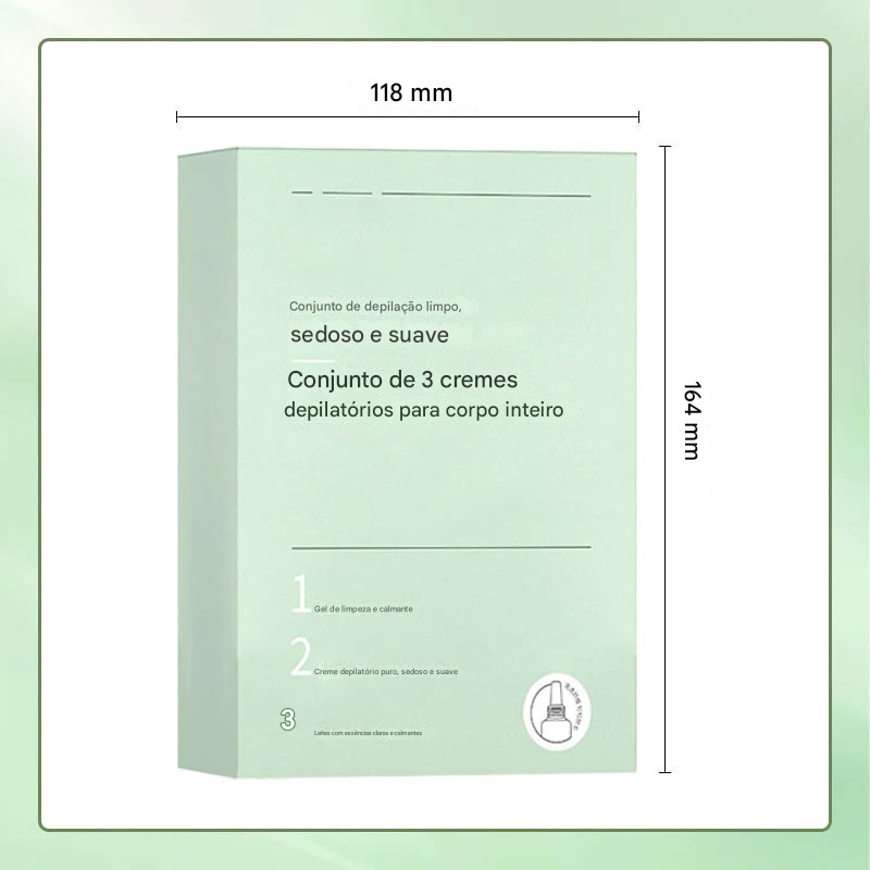Kit de Creme Depilatório para Mulheres