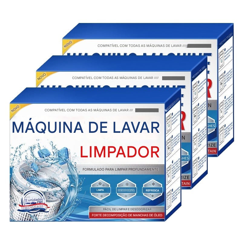Limpador de máquina de lavar 🧺✨