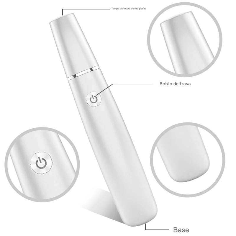 Removedor de calos elétrico para pés