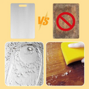 🔥Tábua de corte dupla face de aço inoxidável