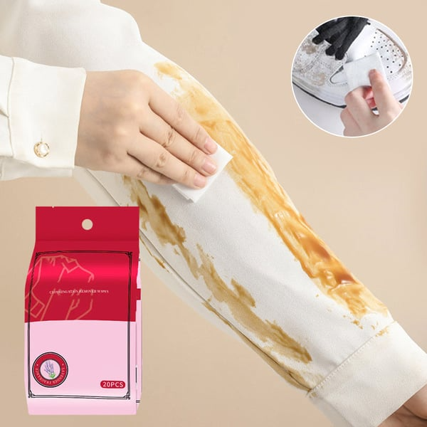 ⚡ Lenços umedecidos para remoção de manchas