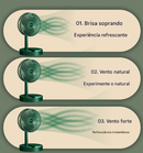 💖Ventilador Portátil e Dobrável💖