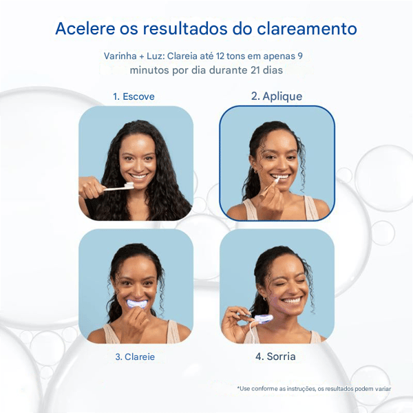 Caneta Clareadora para Remoção de Manchas e Dentes Mais Brancos ✨🦷