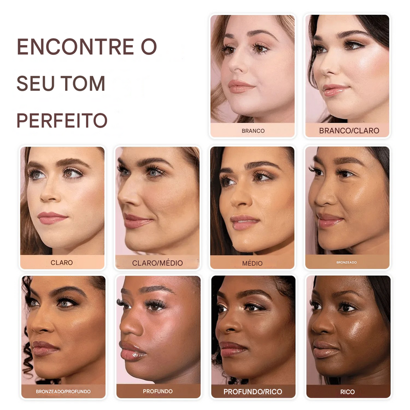 ⏰🎉 Base com pincel GRÁTIS!🎁