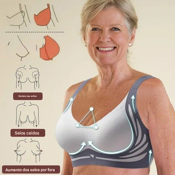 🔥Sutiã com suporte superior sem aro