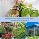 🔥Último dia com 49% de desconto - Sistema de irrigação automática para jardim curvo 360°