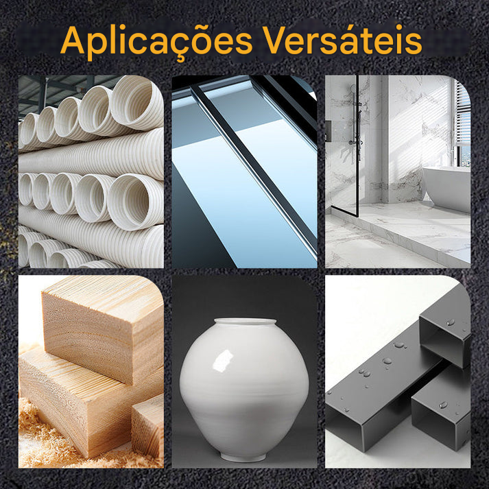 Cola metálica de alta resistência para soldagem