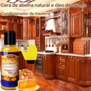 🔥Condicionador de Madeira com Cera de Abelha Natural & Óleo de Laranja
