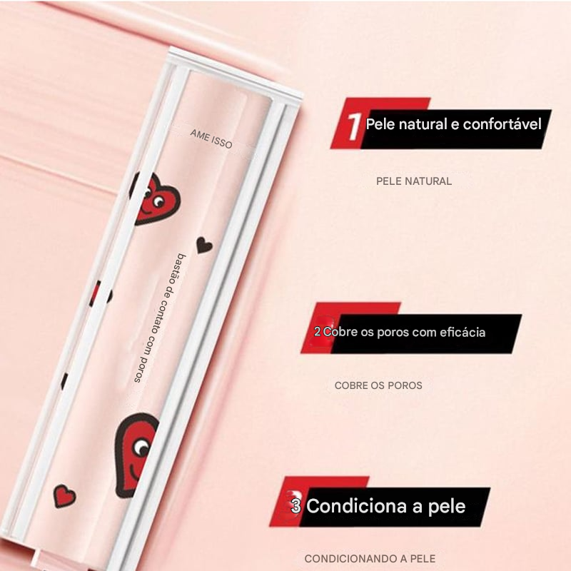 Bastão de Maquiagem Invisível para Poros