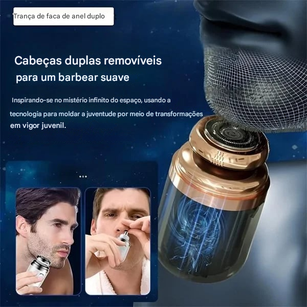 🔥Último dia com Oferta!💕Mini barbeador elétrico portátil