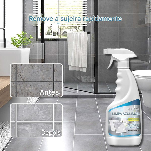 Borrifador de Limpeza para Rejunte de Azulejos (Facilita Muito a Limpeza do Rejunte) 🧼✨